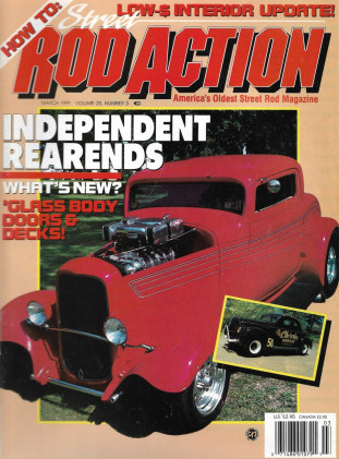 STREET ROD ACTION 1991 MAR - INDEPENDENT REARENDS, GLASS BODY DOORS & DECKS